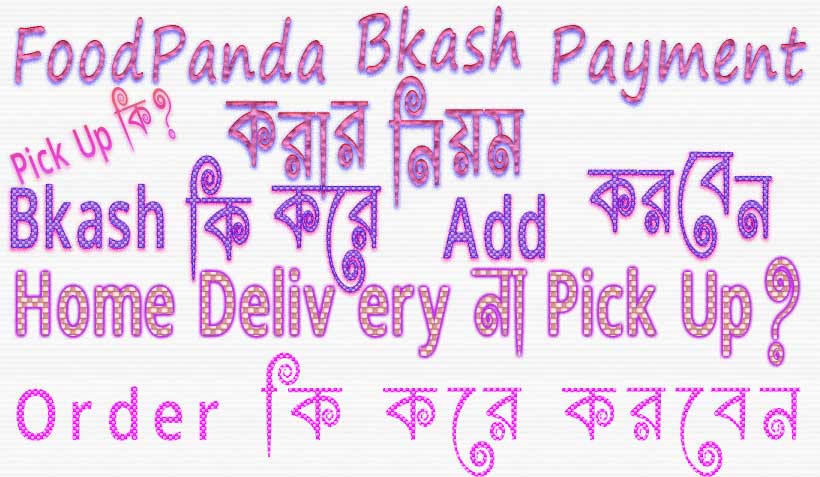 how to add bkash payment to foodpanda